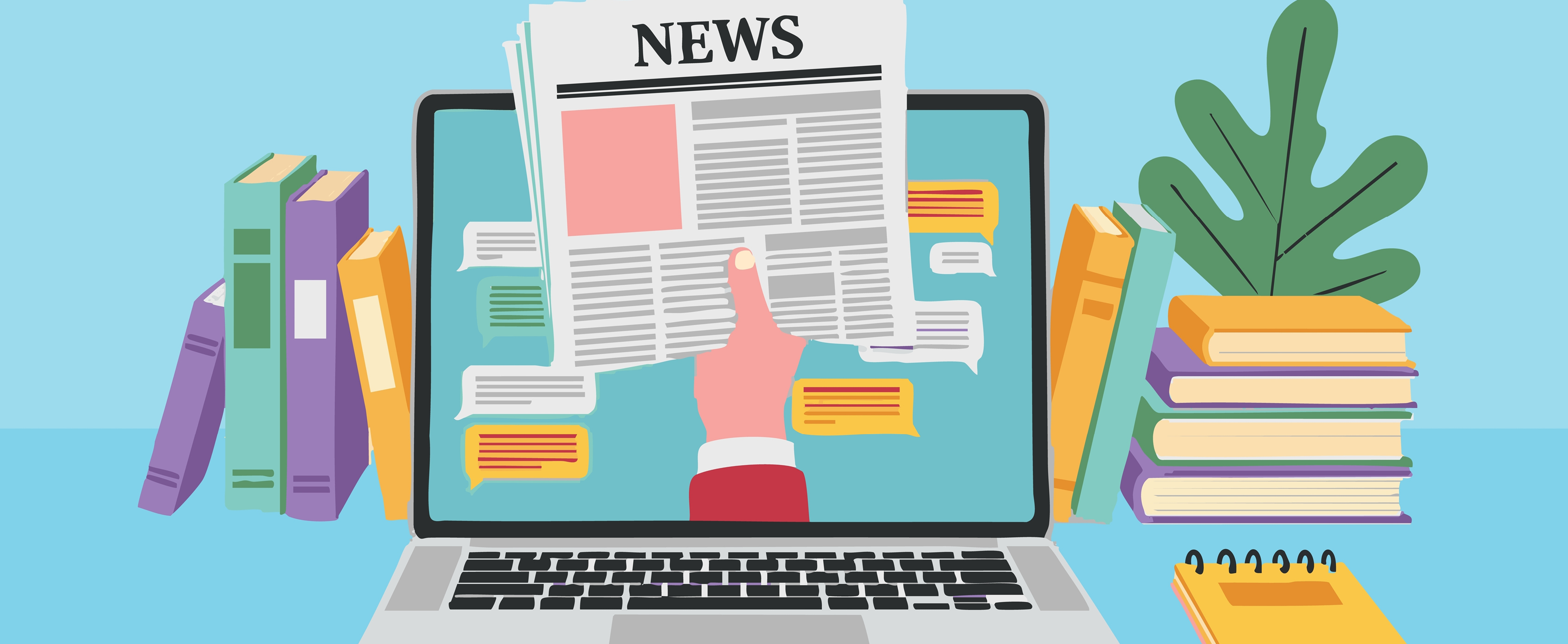 Free Access to Newspapers and Magazines Through QNL