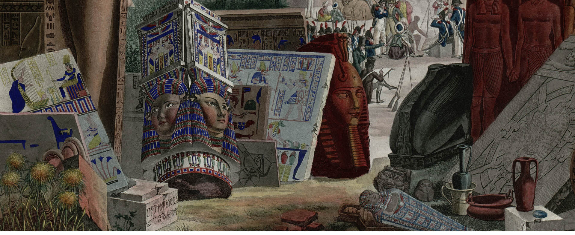 إعادة اكتشاف مصر القديمة: رحلة عبر كتاب "وصف مصر"