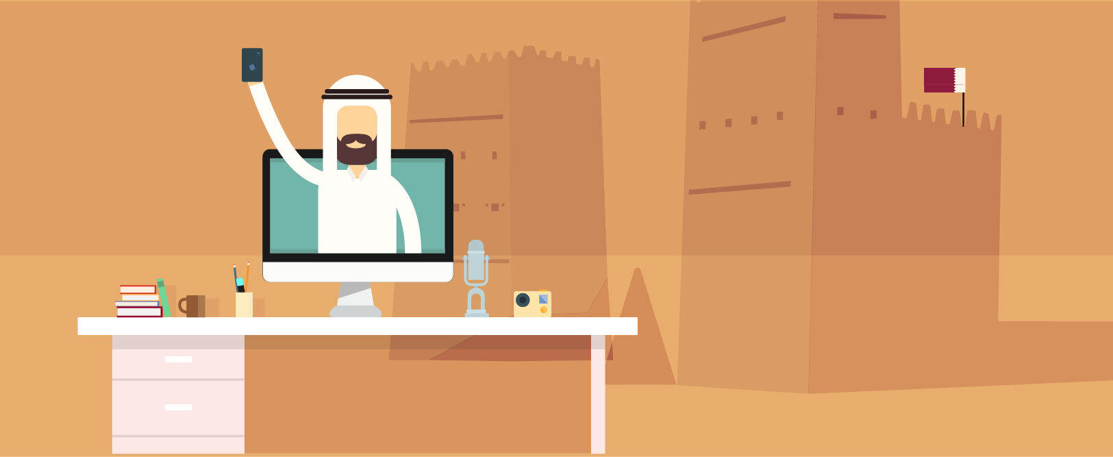 The Role of Digital Content Creators in Preserving Qatar’s Memory
