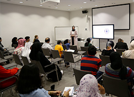 Young People Practice Debating