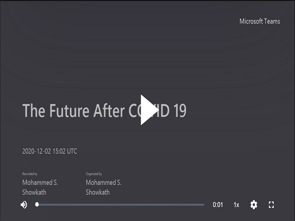 المستقبل بعد كوفيد-19