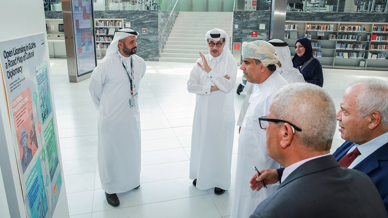 Dr. Al Waleed, QNL, presenting his poster