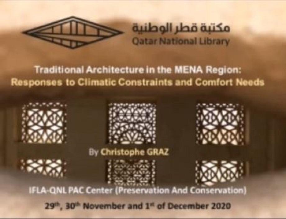 Traditional Architecture in the MENA Region