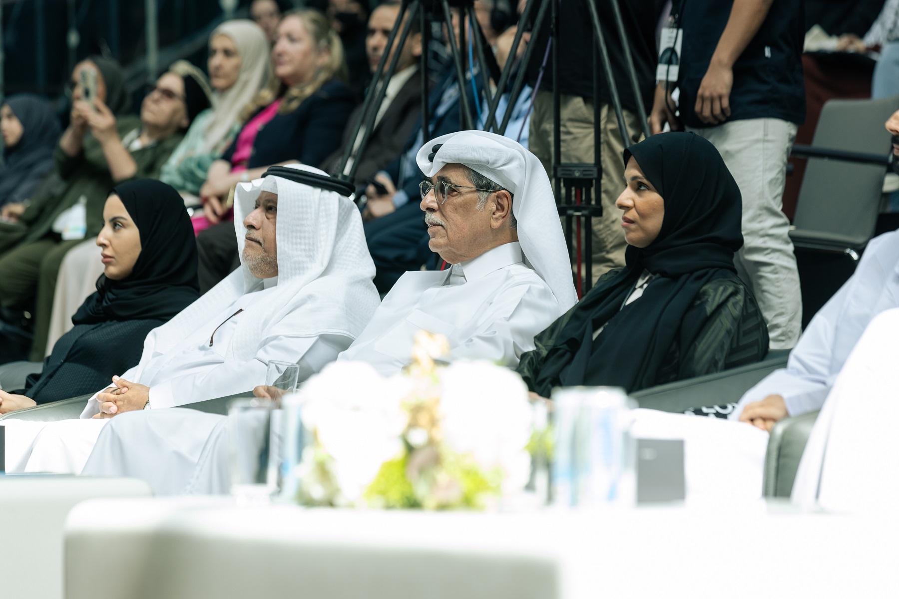 Dr Hamad-Dr Hassan Al Sereihy and Abeer Al-Kuwari