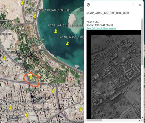 map and earth views